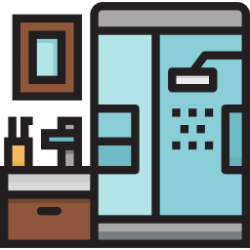 Адаптированые душовые комнаты